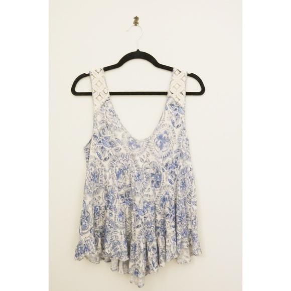 Free People Floral Tank - Picture 4 of 4